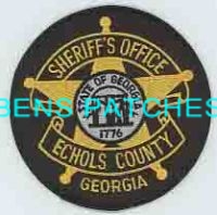 GEORGIA,A,ECHOLS COUNTY SHERIFF 2